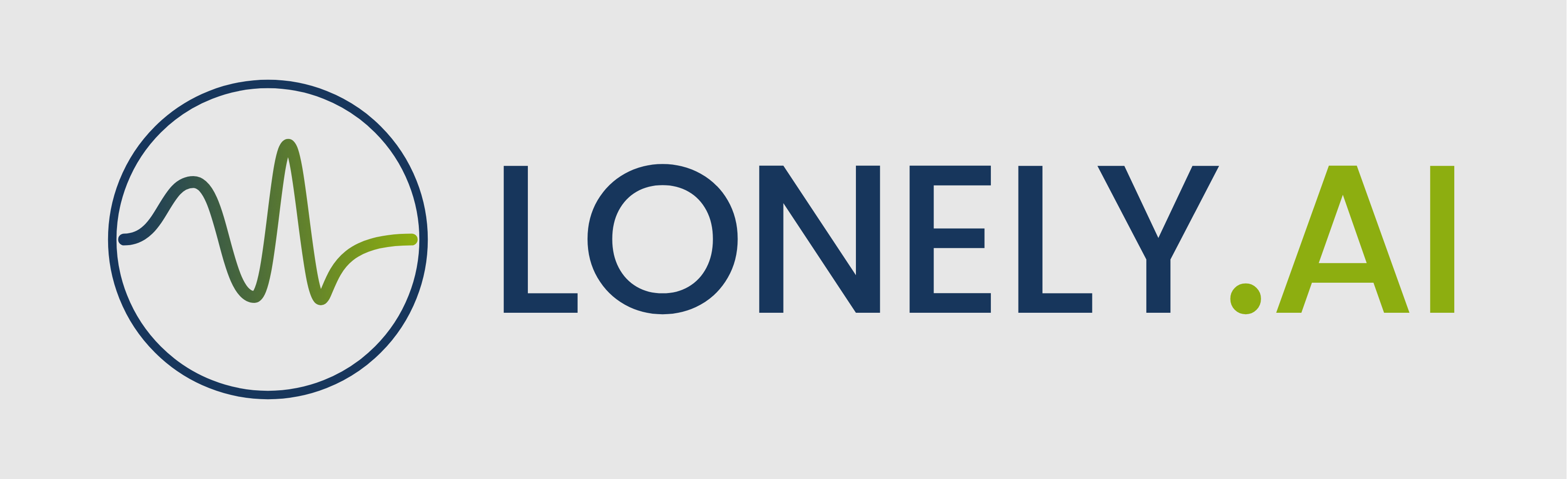 Lonely Ai Logo Konzept3 Horizontal